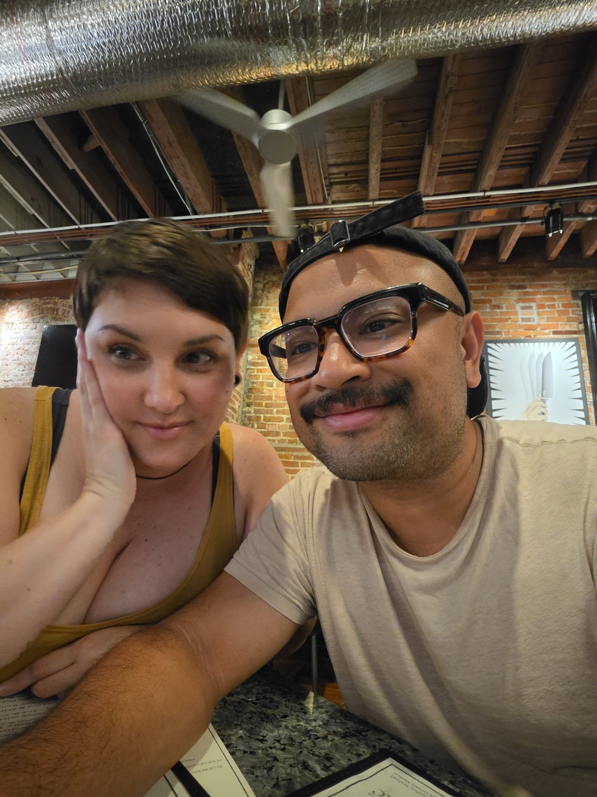 Glenn and his wife, Brina Carrier