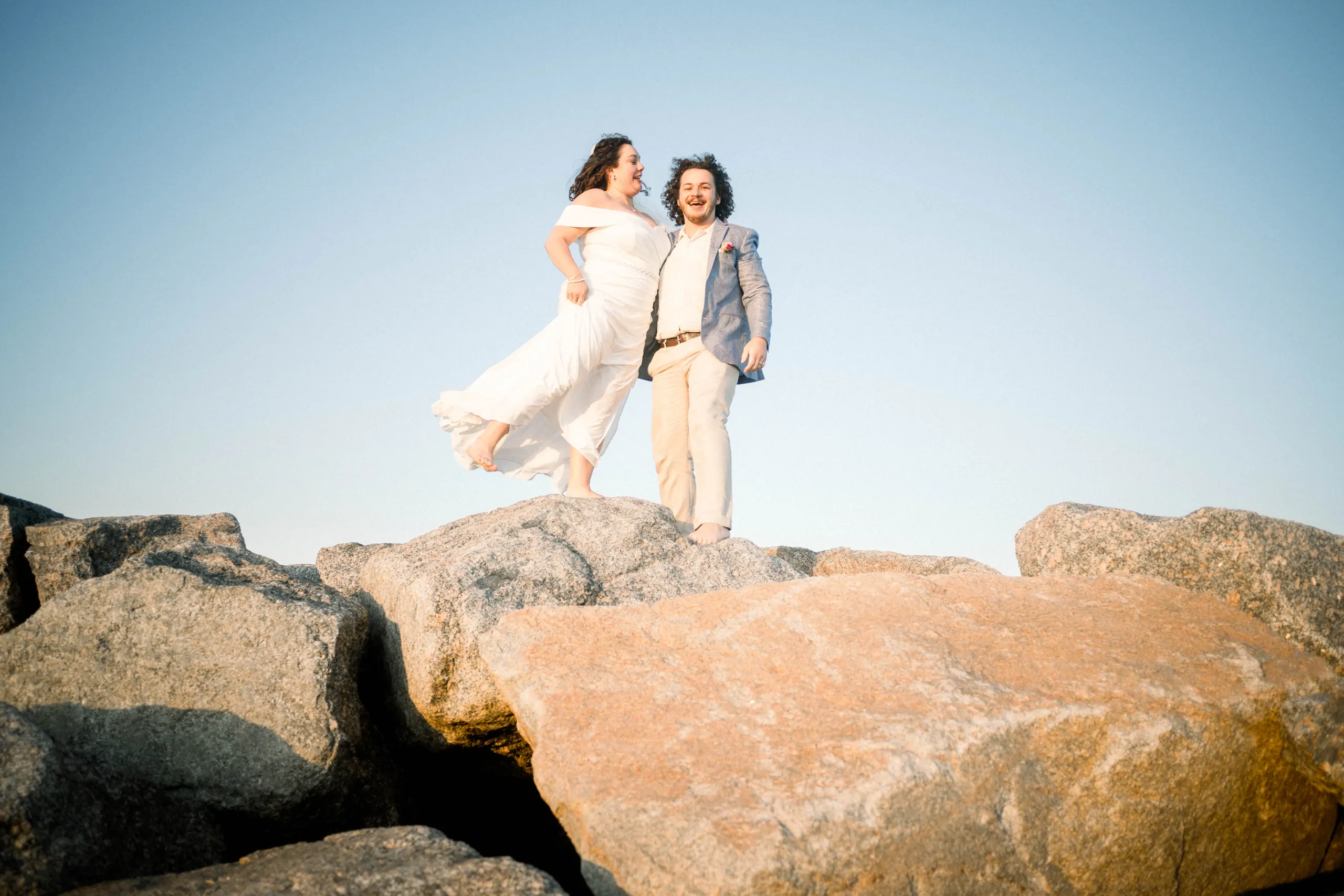 Spring Wedding in Oak Island wedding photo 16