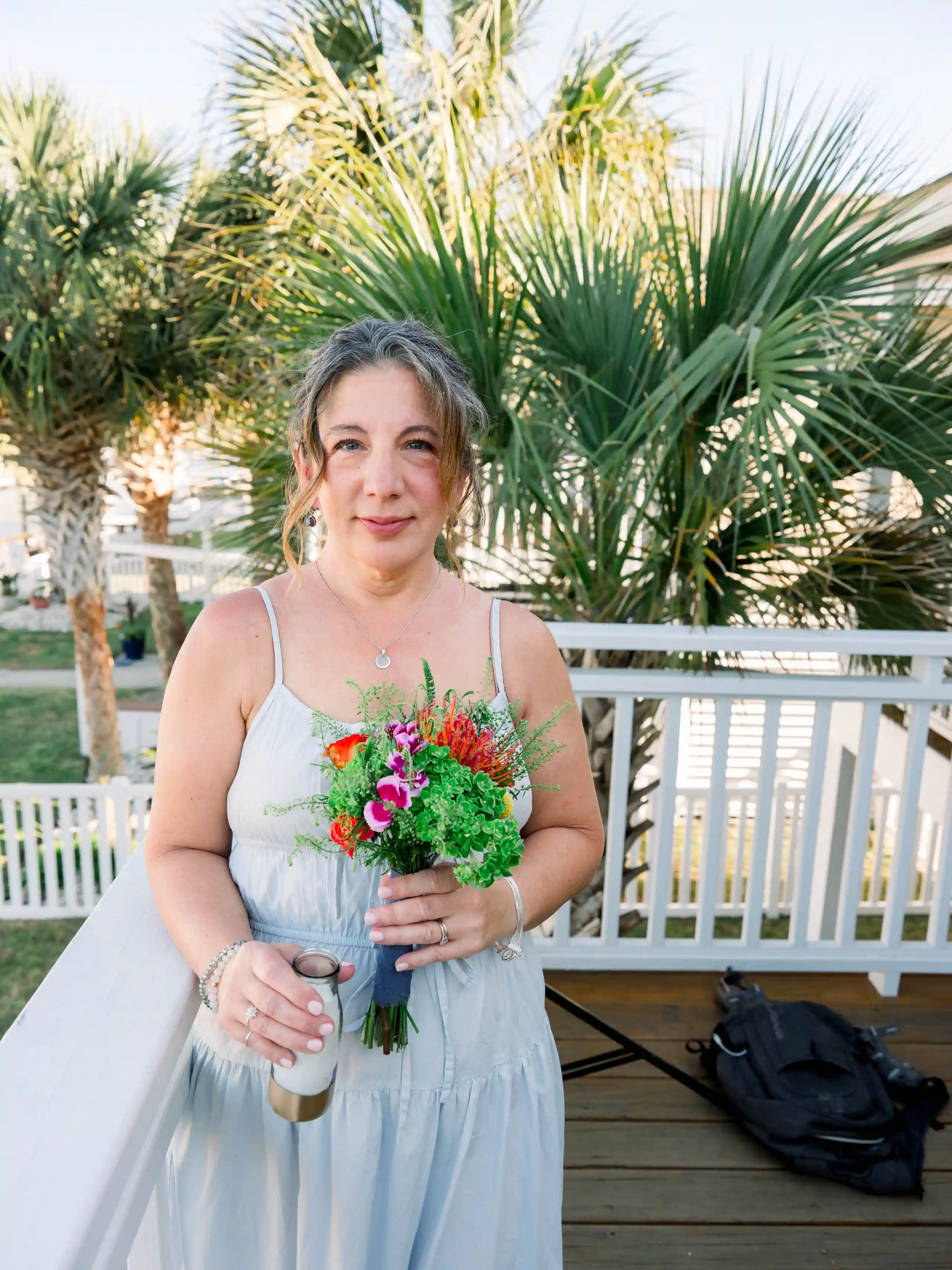Spring Wedding in Oak Island wedding photo 24