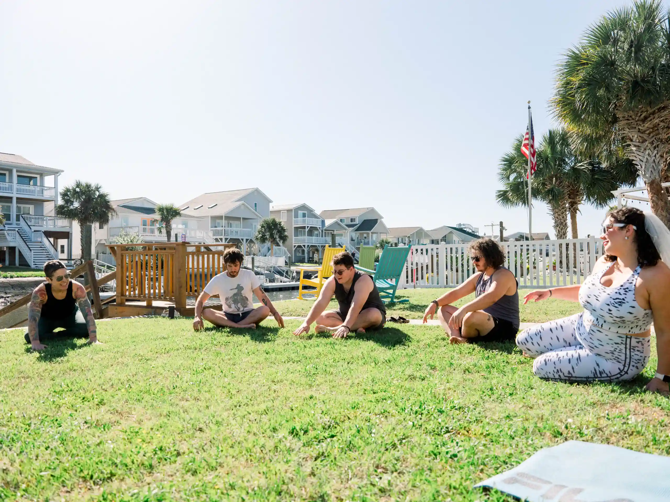 Spring Wedding in Oak Island wedding photo 27