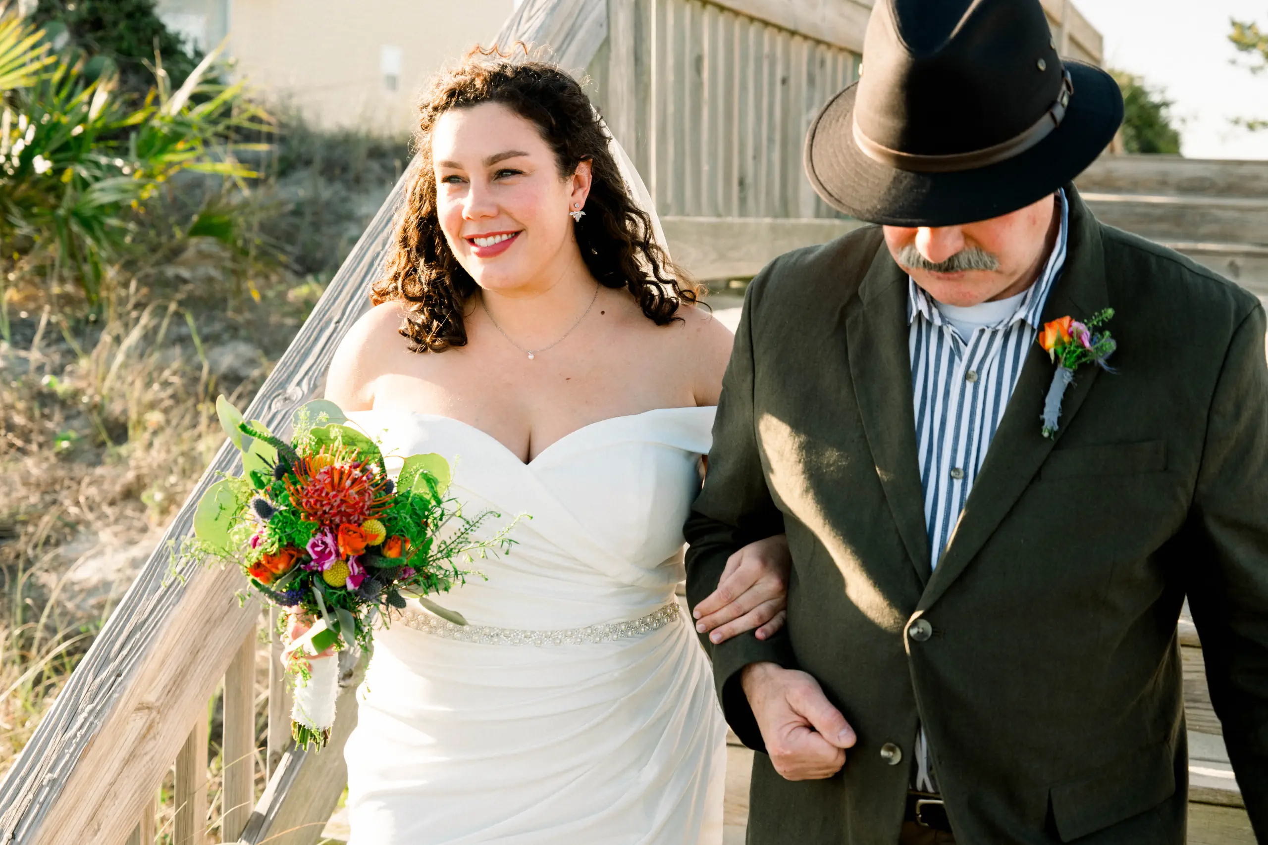 Spring Wedding in Oak Island wedding photo 30