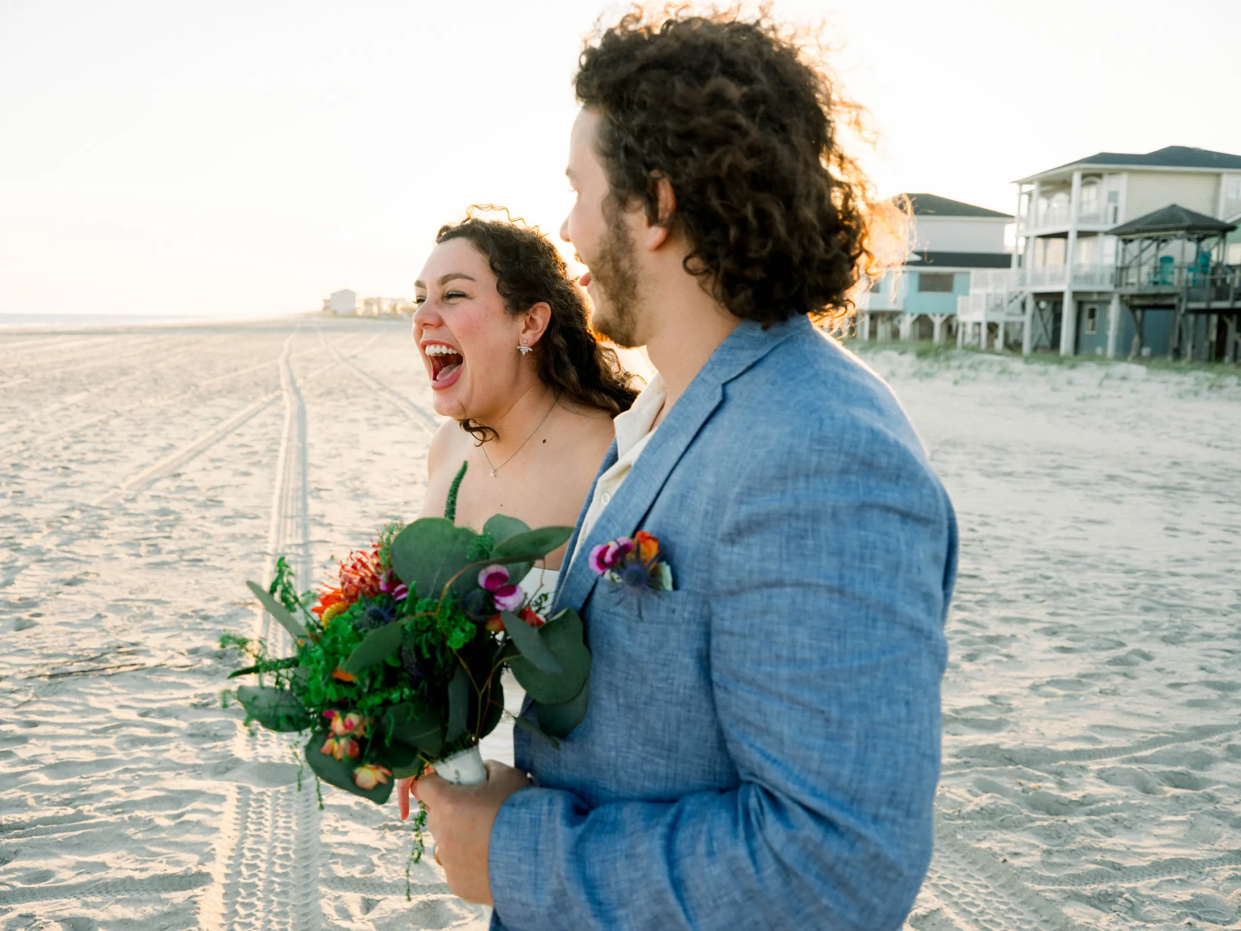 Spring Wedding in Oak Island wedding photo 52