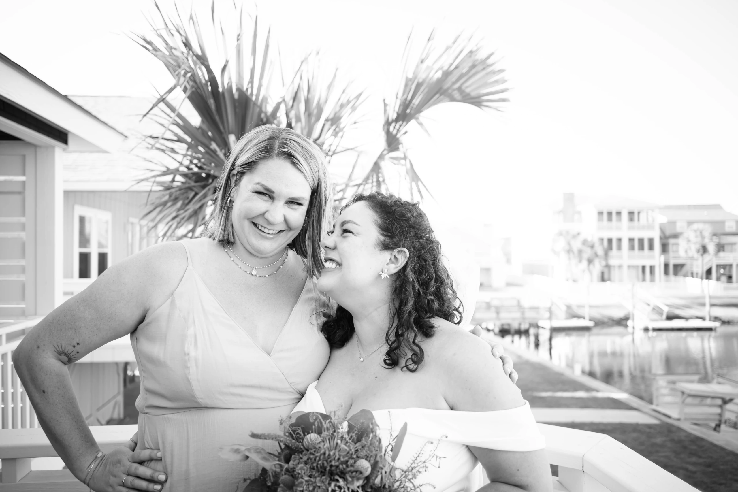 Spring Wedding in Oak Island wedding photo 87