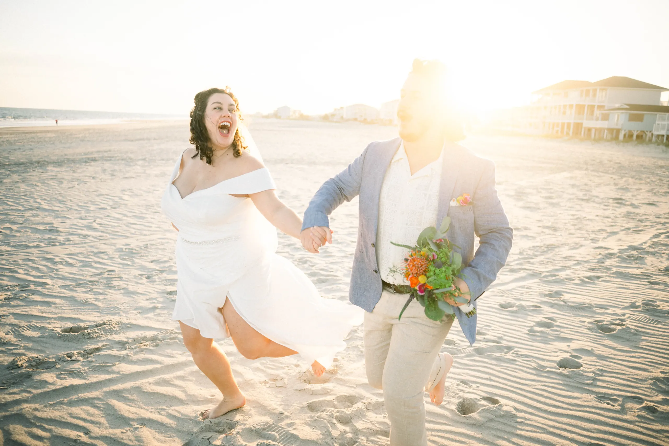 Spring Wedding in Oak Island wedding photo 94