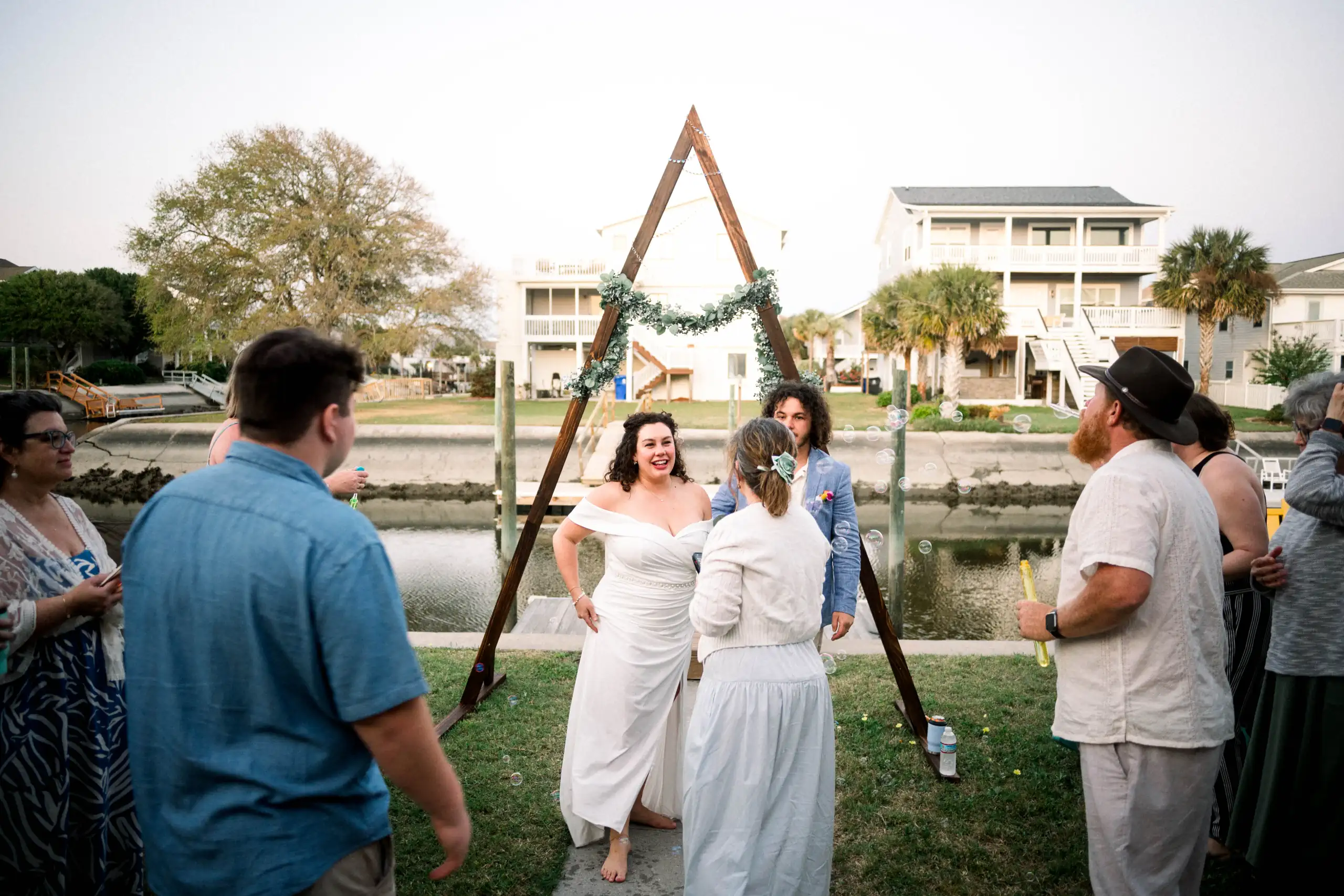 Spring Wedding in Oak Island wedding photo 103