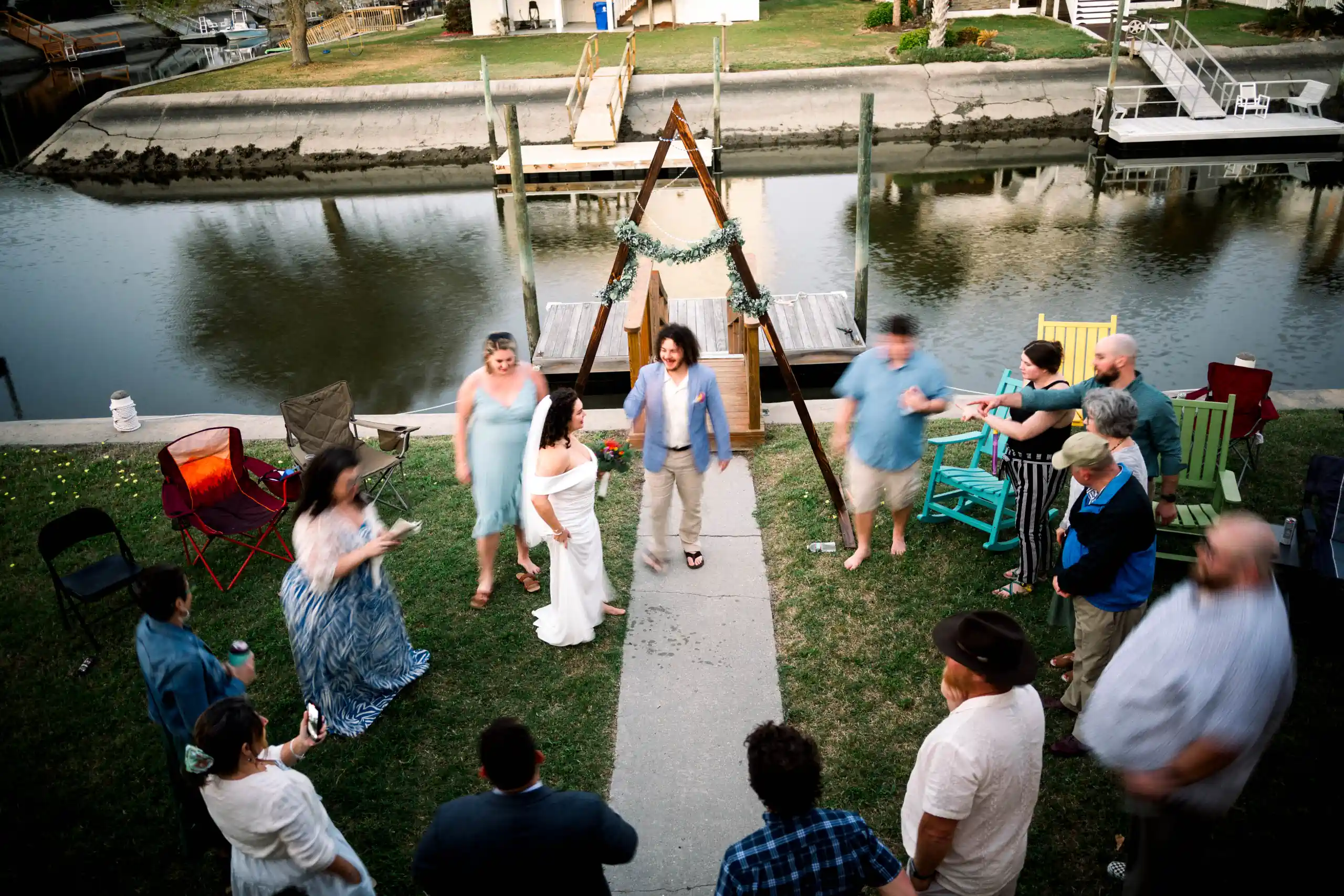 Spring Wedding in Oak Island wedding photo 104