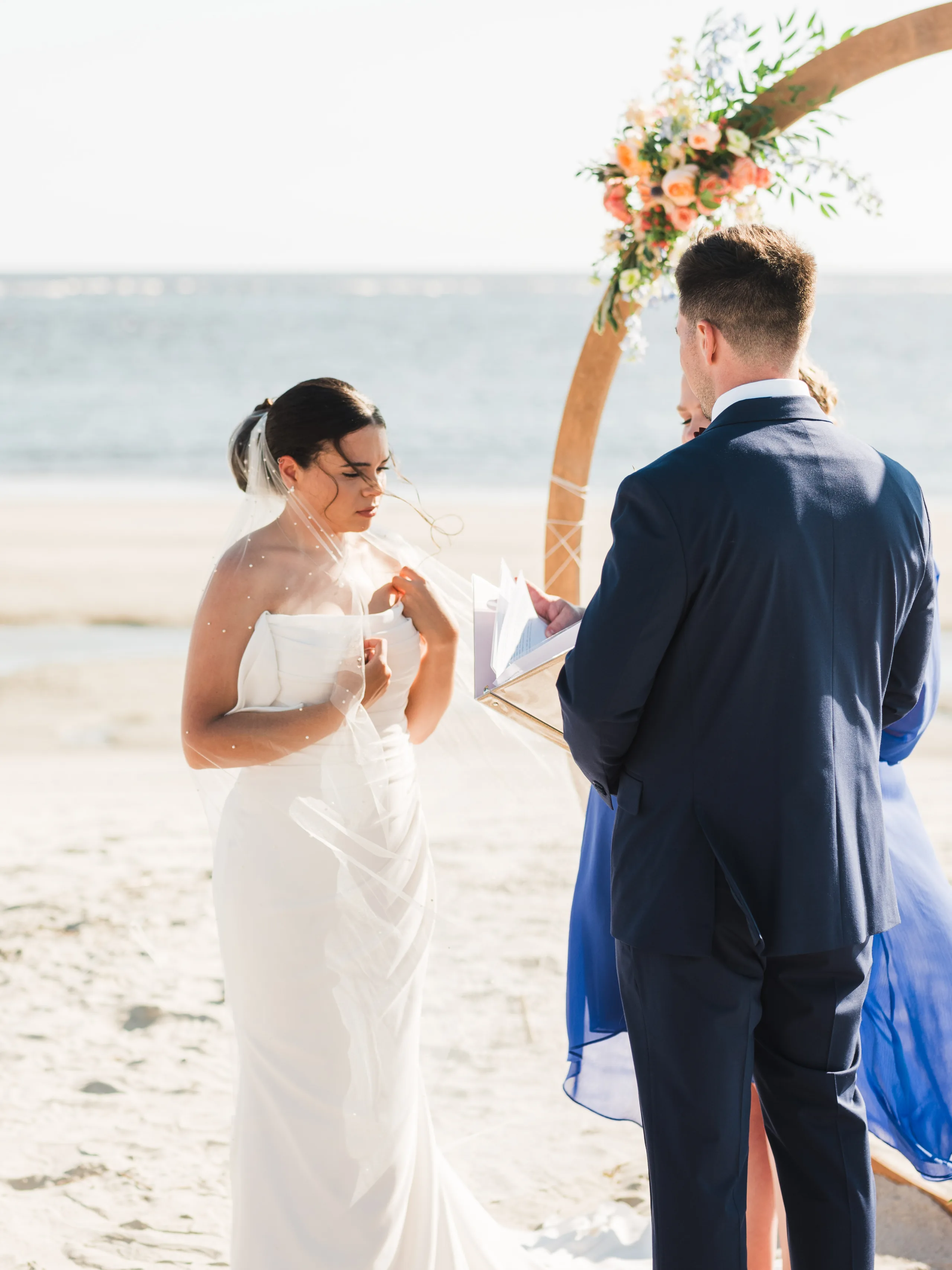 Ocean Isle Beach Airbnb wedding photo 28