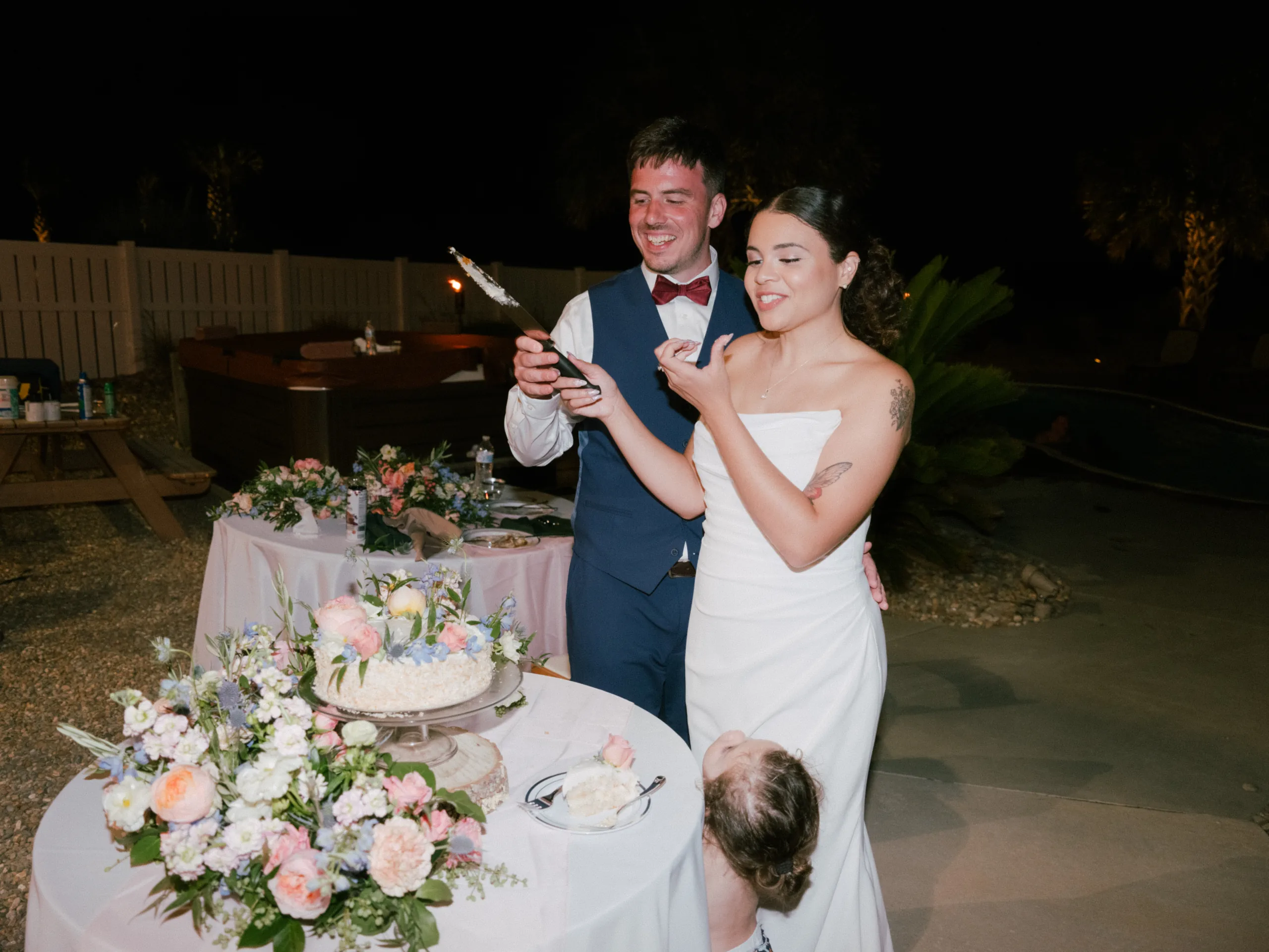 Ocean Isle Beach Airbnb wedding photo 36