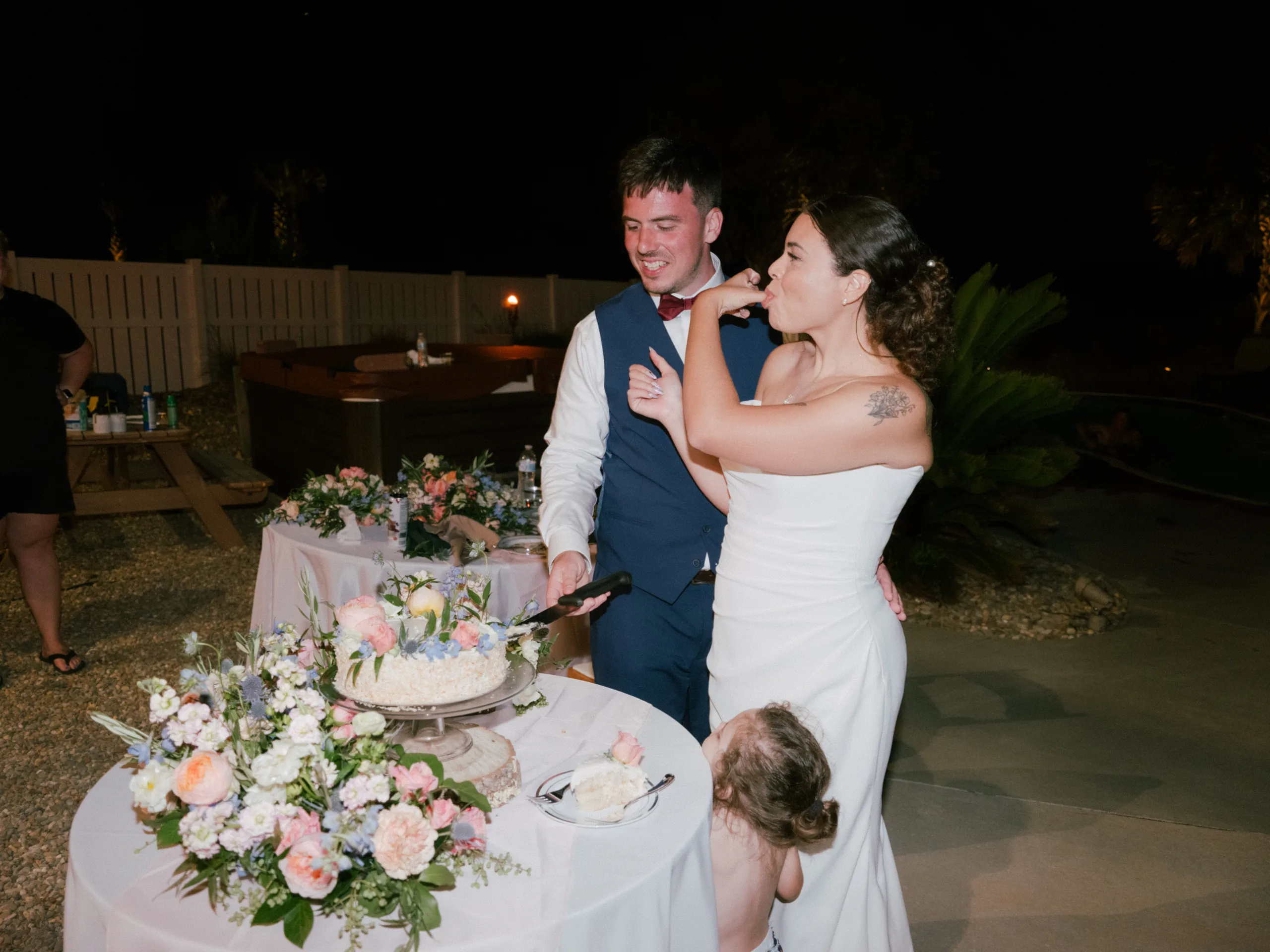 Ocean Isle Beach Airbnb wedding photo 37