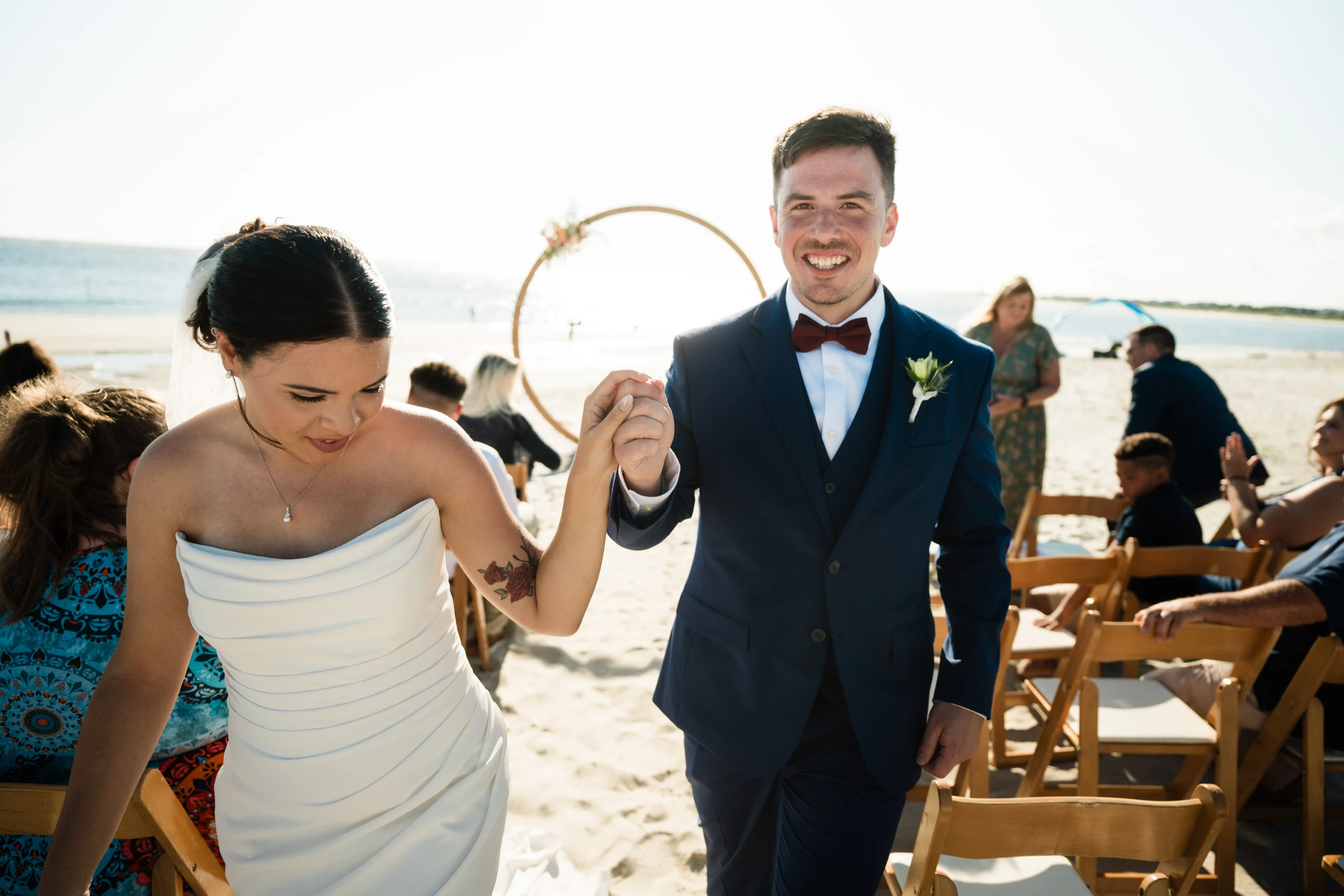 Ocean Isle Beach Airbnb wedding photo 61