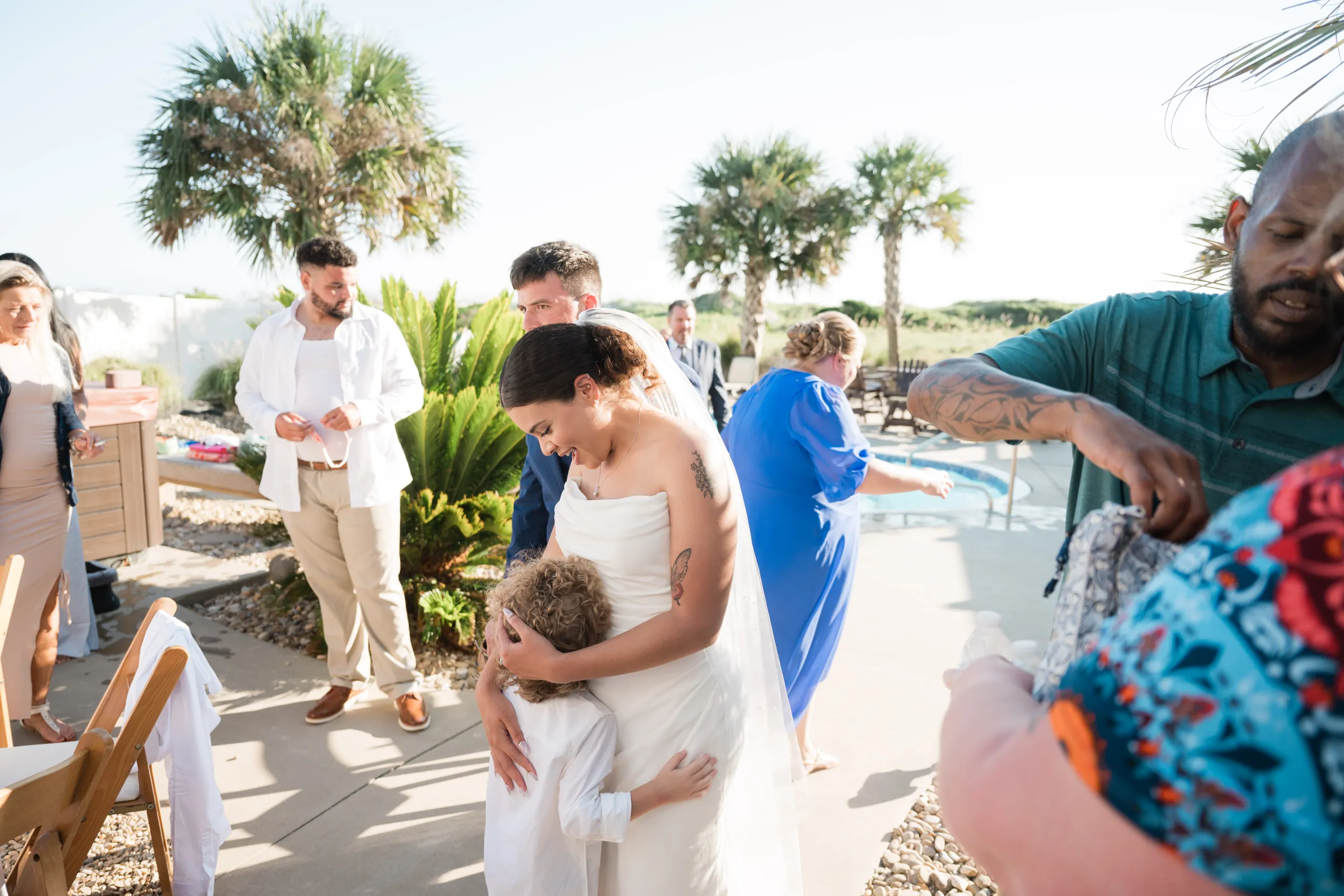 Ocean Isle Beach Airbnb wedding photo 69