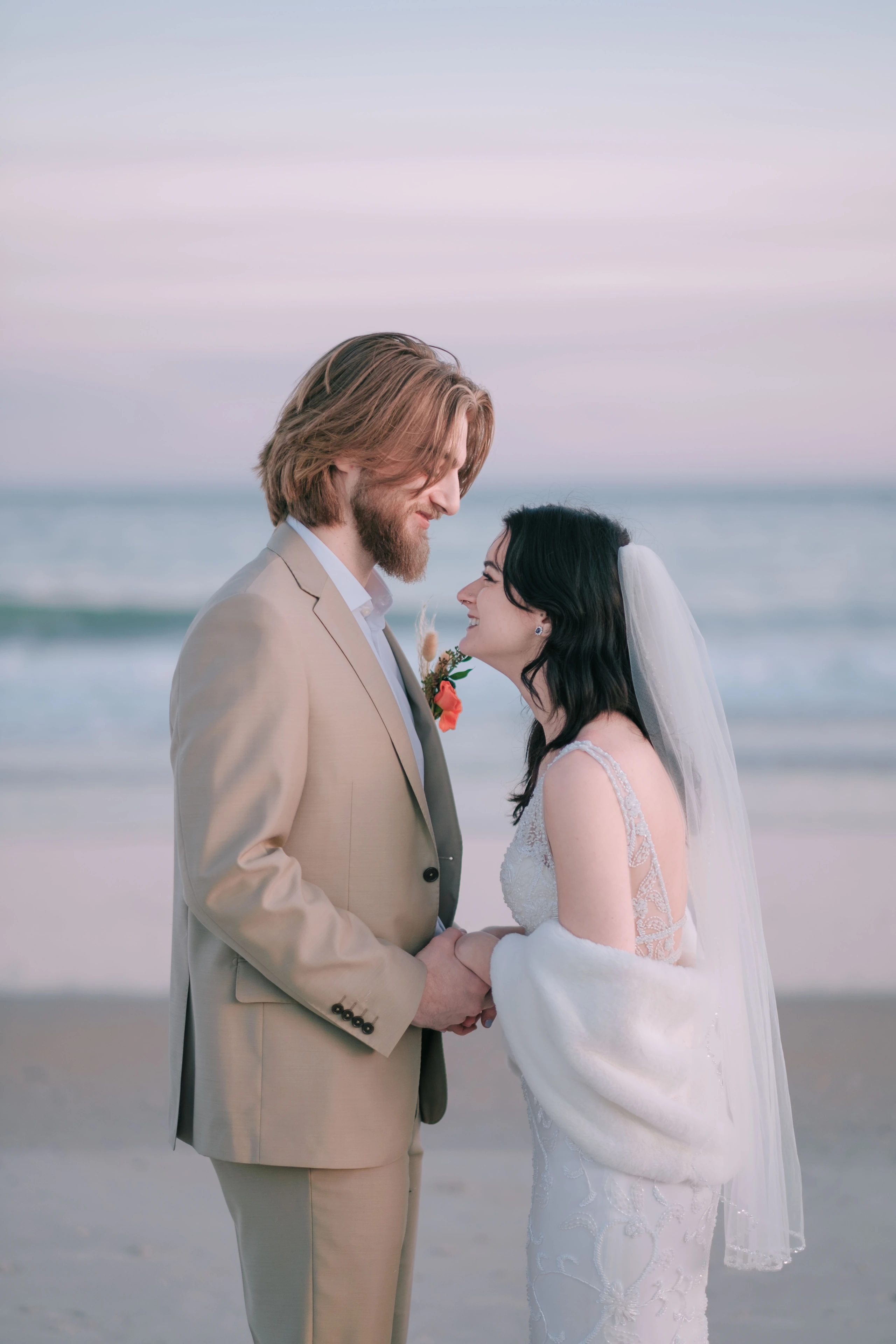 Winter Wedding in Topsail Beach wedding photo 4