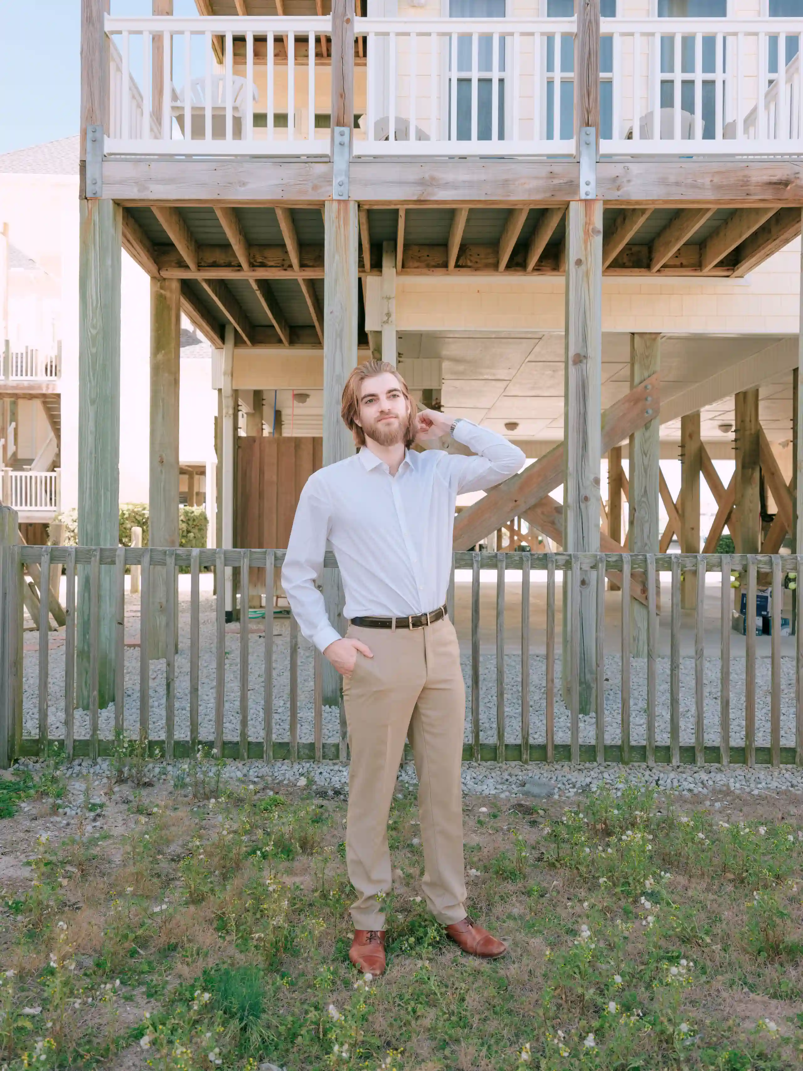 Winter Wedding in Topsail Beach wedding photo 14