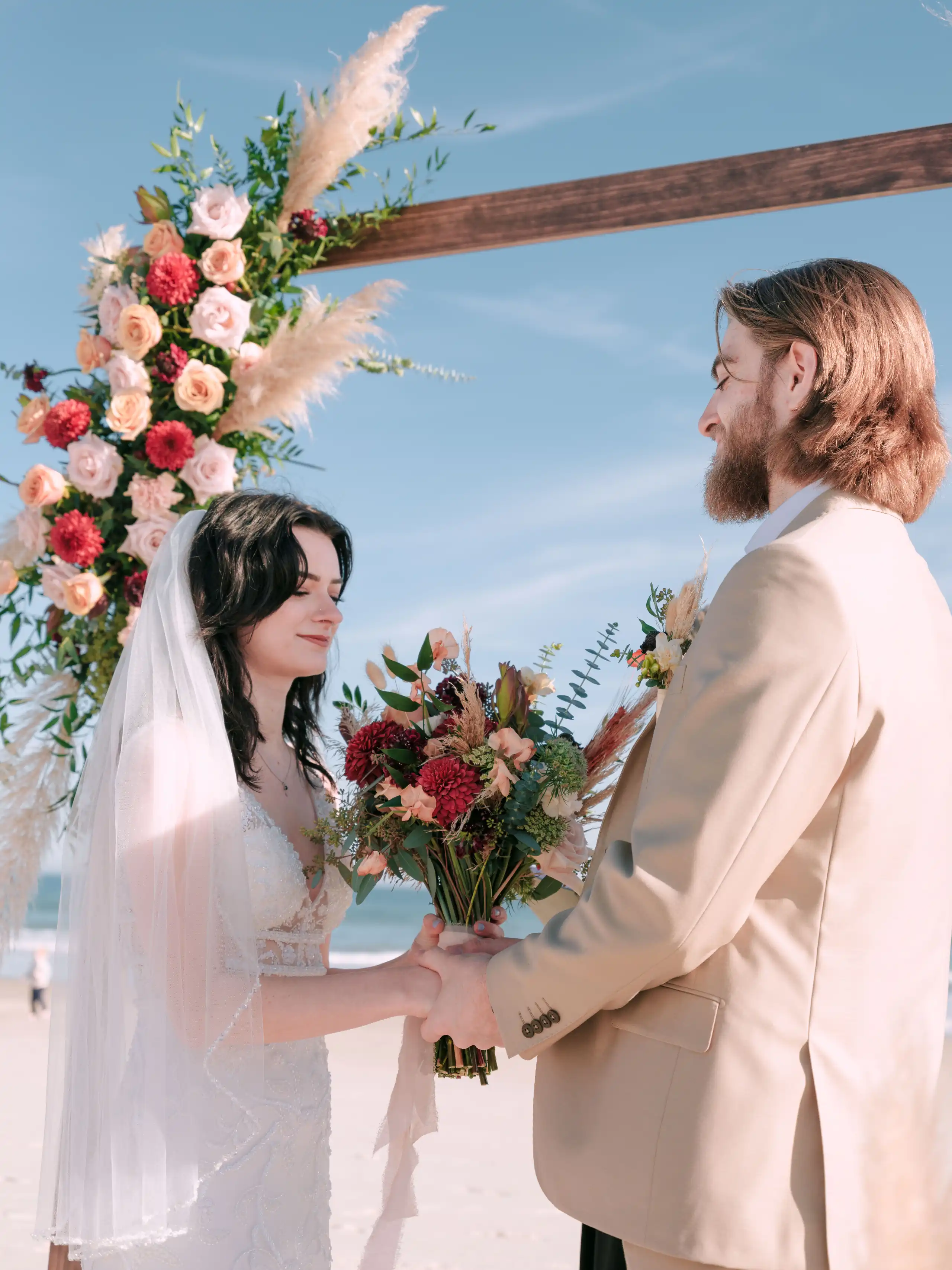 Winter Wedding in Topsail Beach wedding photo 34