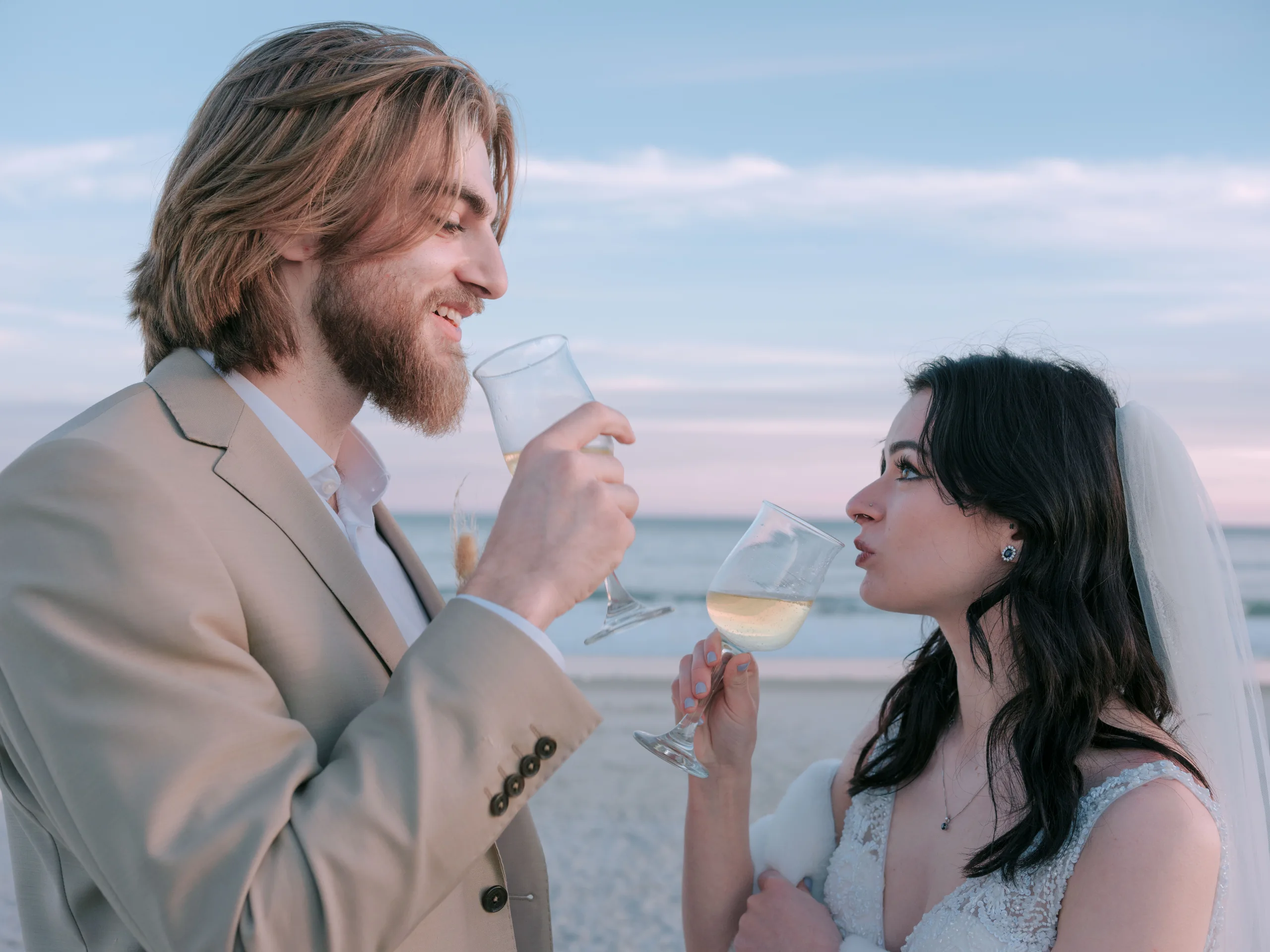 Luxury Airbnb wedding inspiration photo