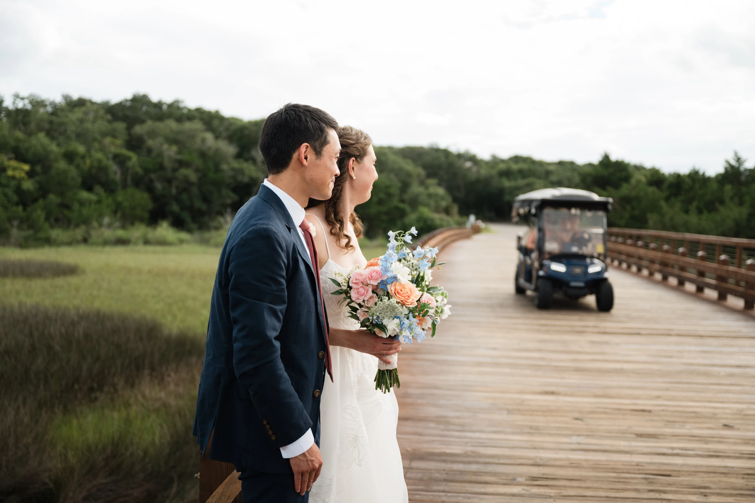 Bald Head Island Club wedding photo 34