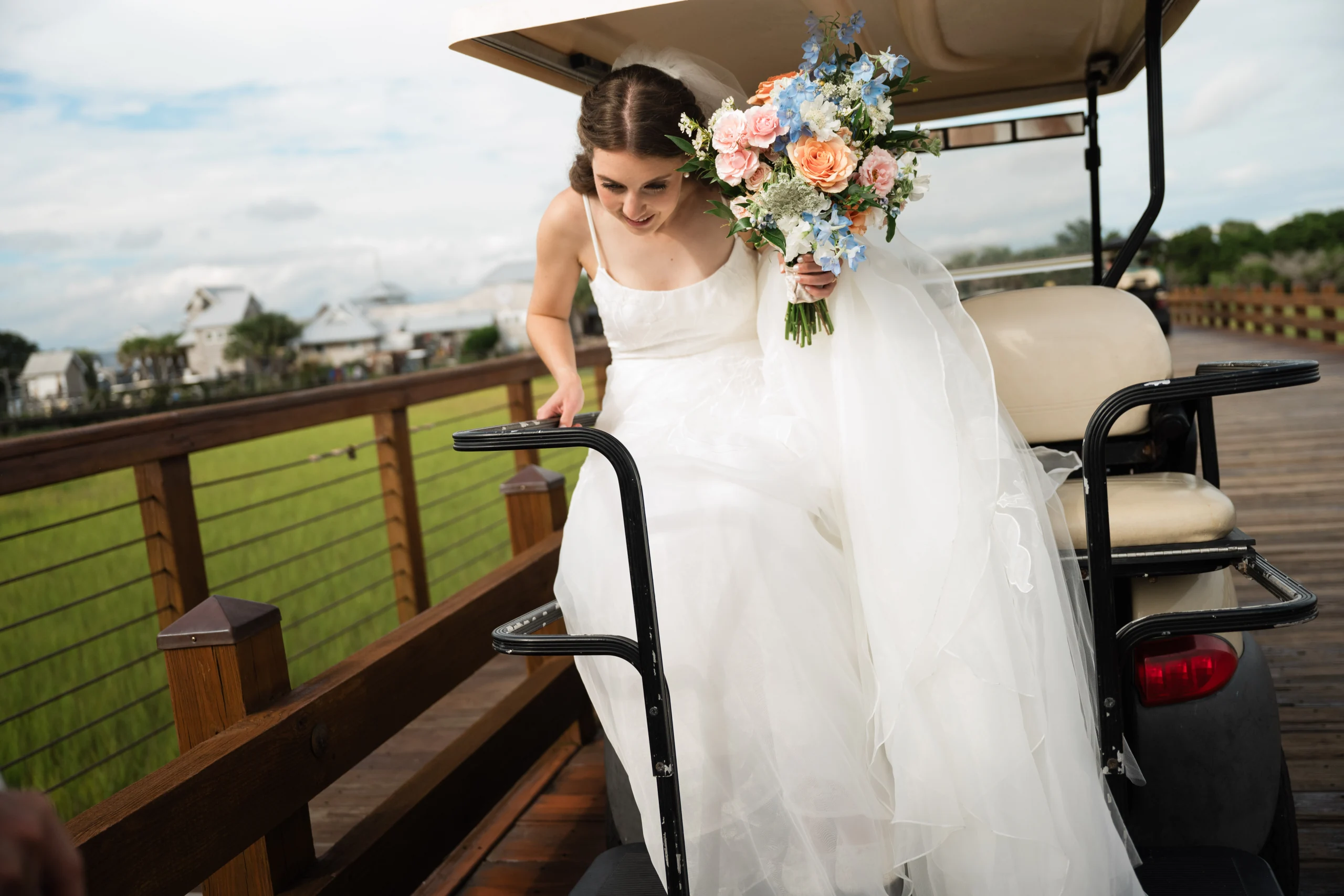 Bald Head Island Club wedding photo 35