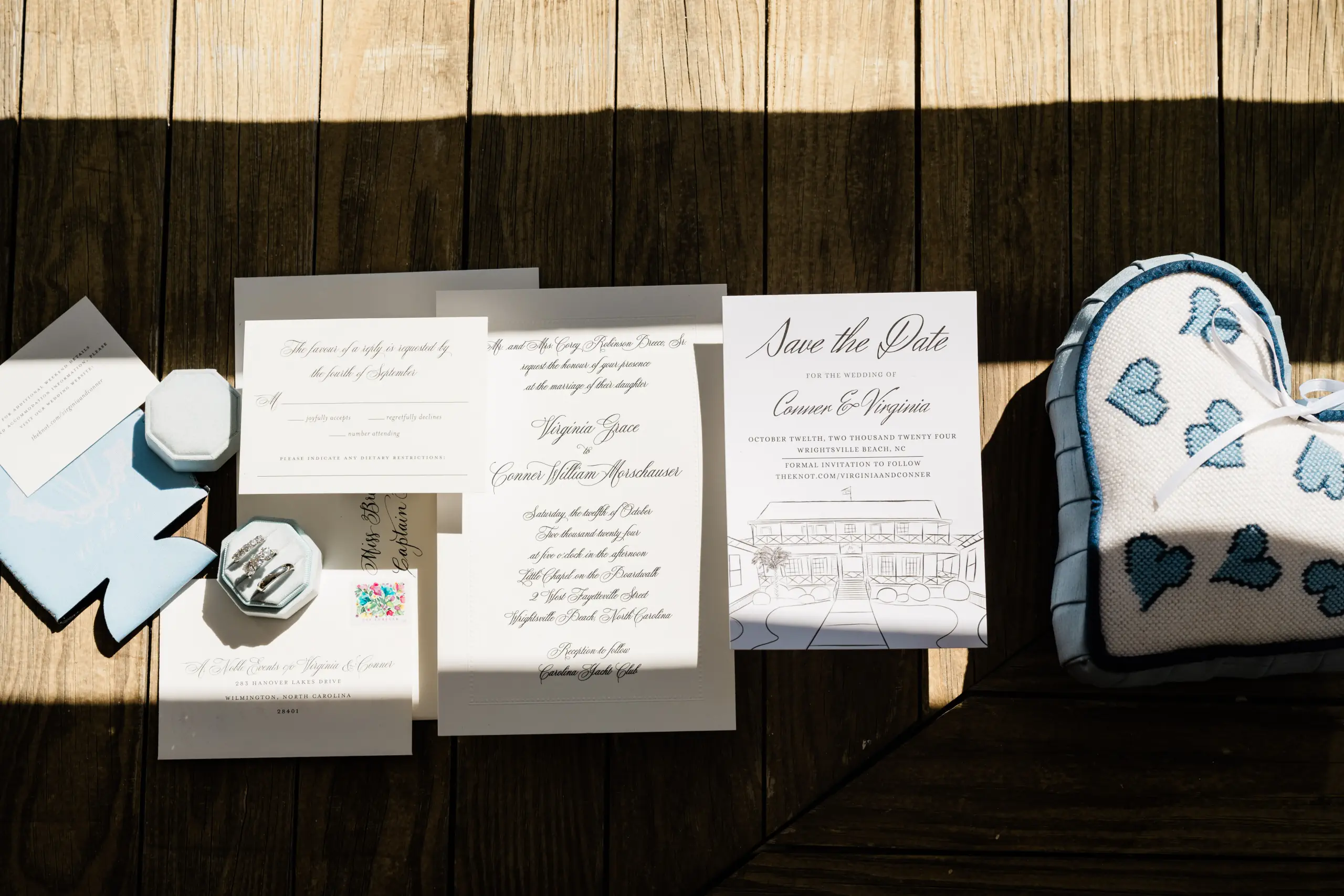 Carolina Yacht Club wedding photo 90