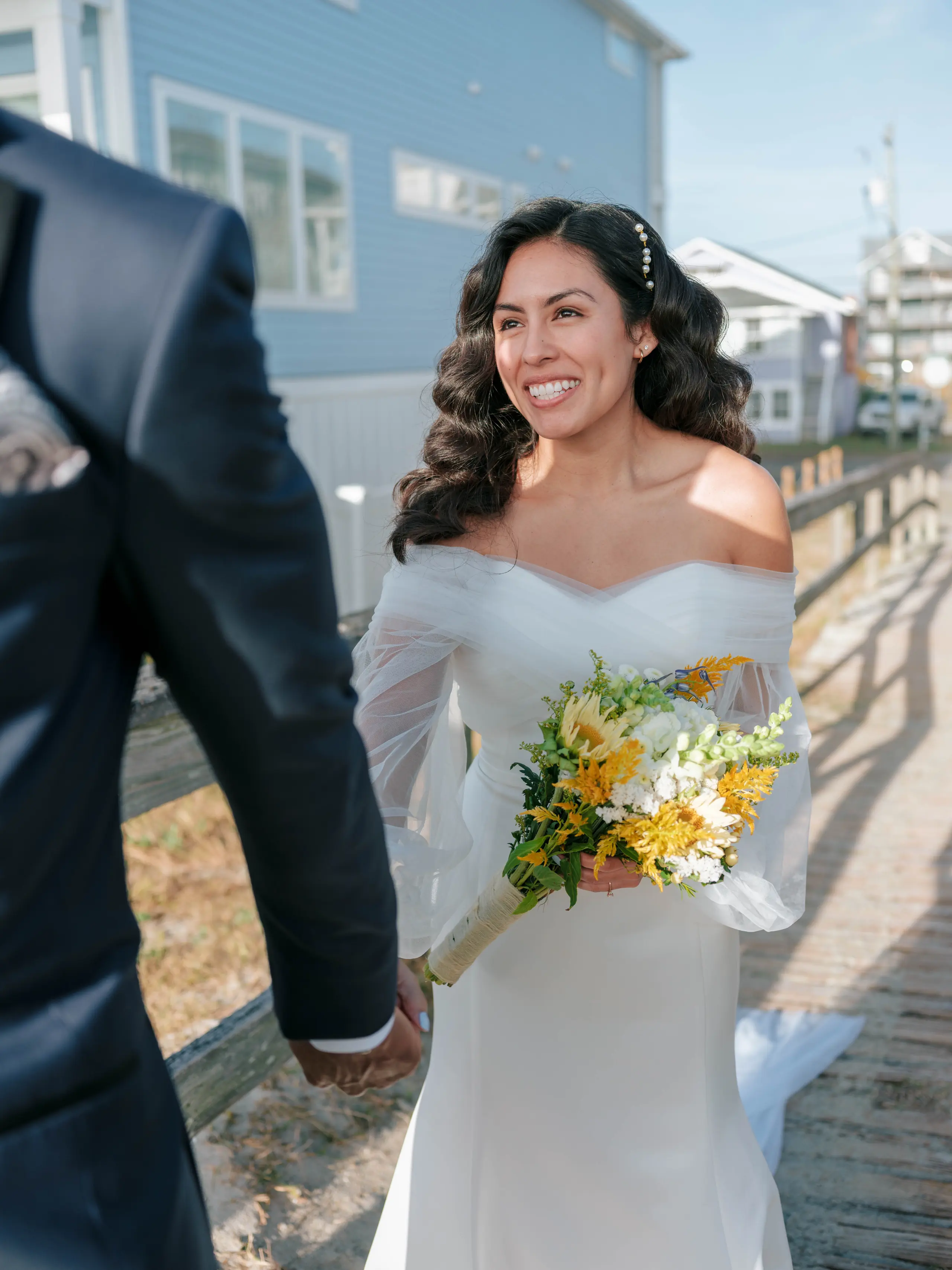 Fort Fisher Airbnb wedding photo 34