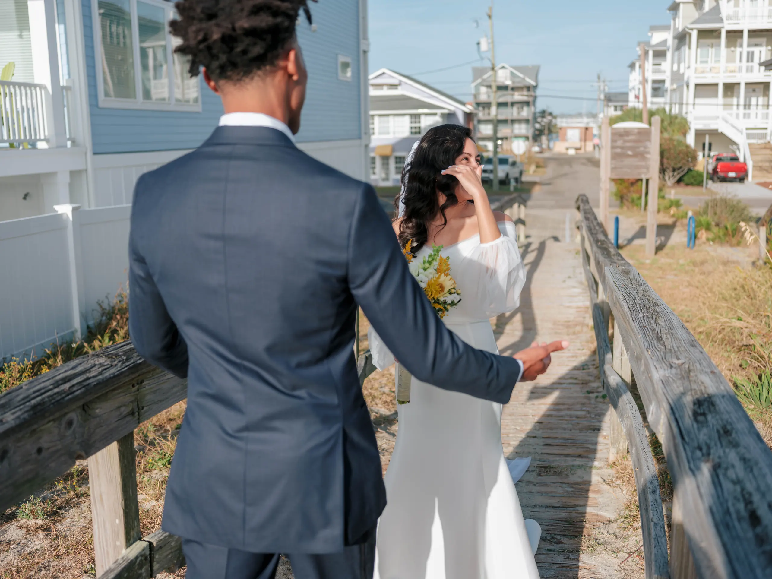 Fort Fisher Airbnb wedding photo 46