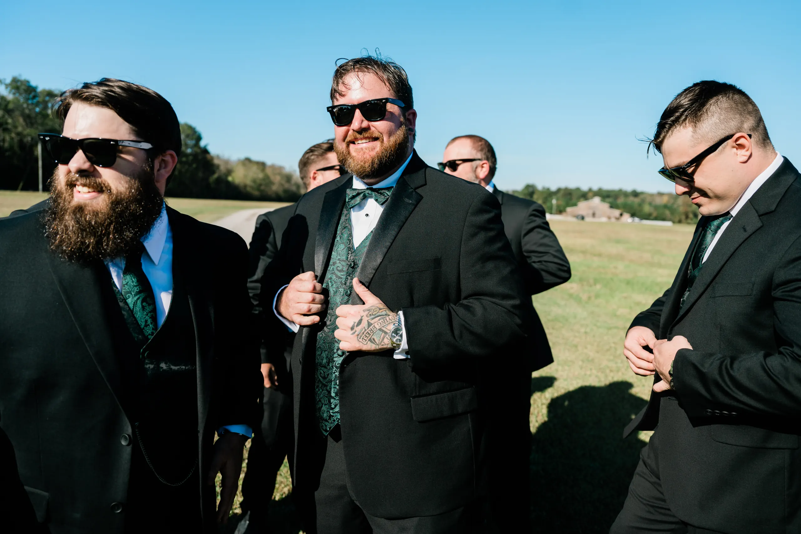 Meadows Farm & Venue wedding photo 31