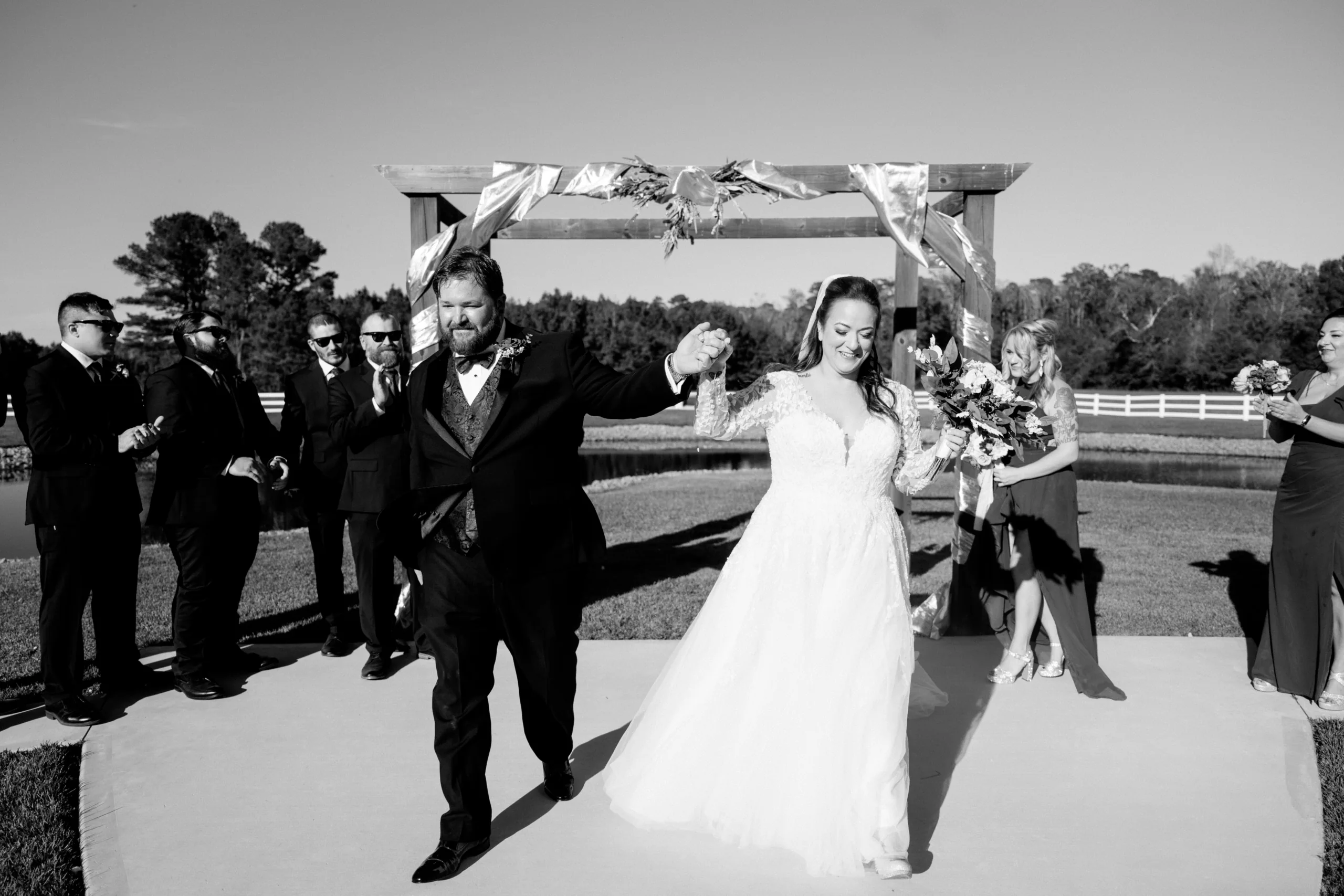 Meadows Farm & Venue wedding photo 43
