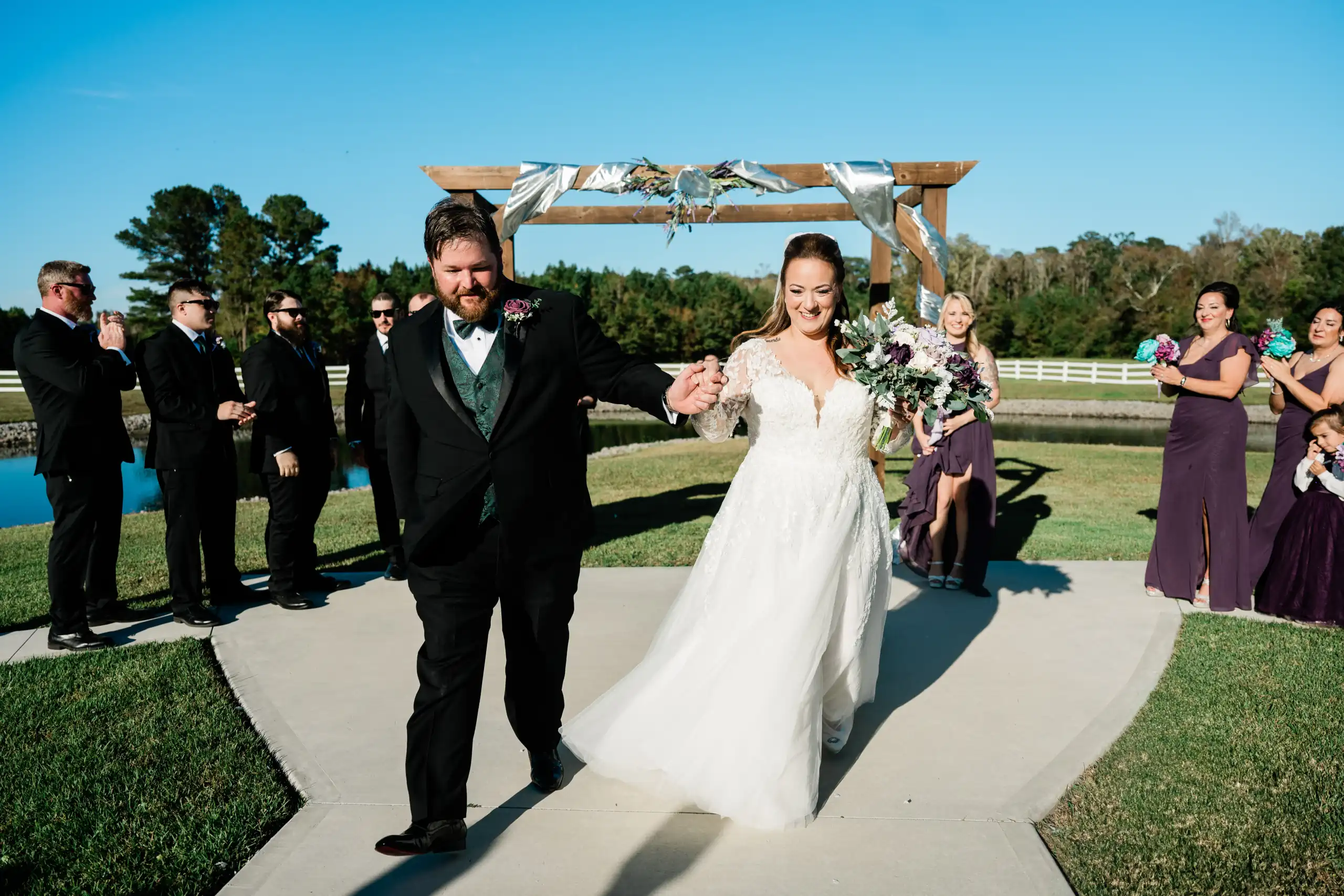 Meadows Farm & Venue wedding photo 44