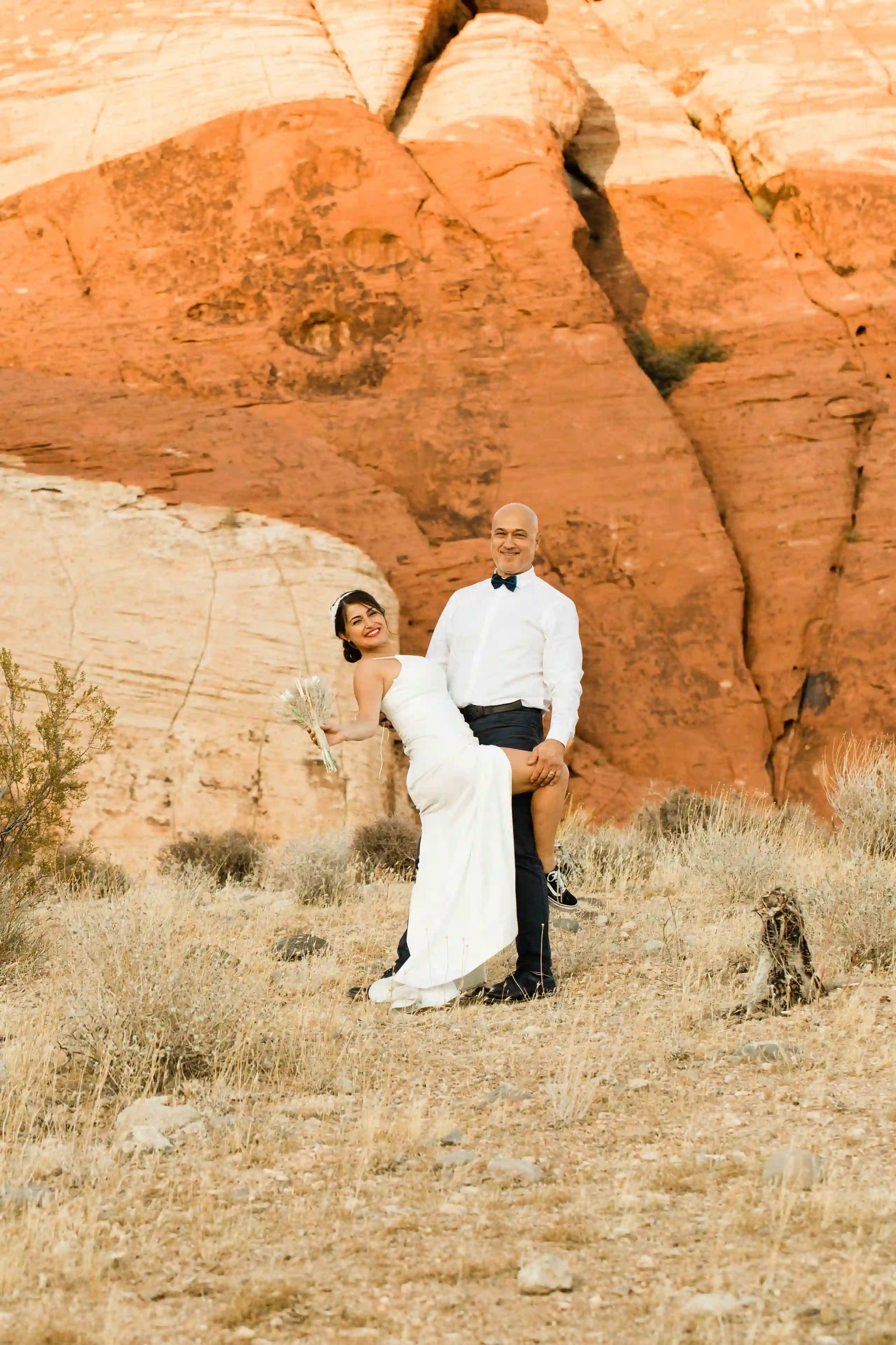 Red Rock National Park wedding photo 5