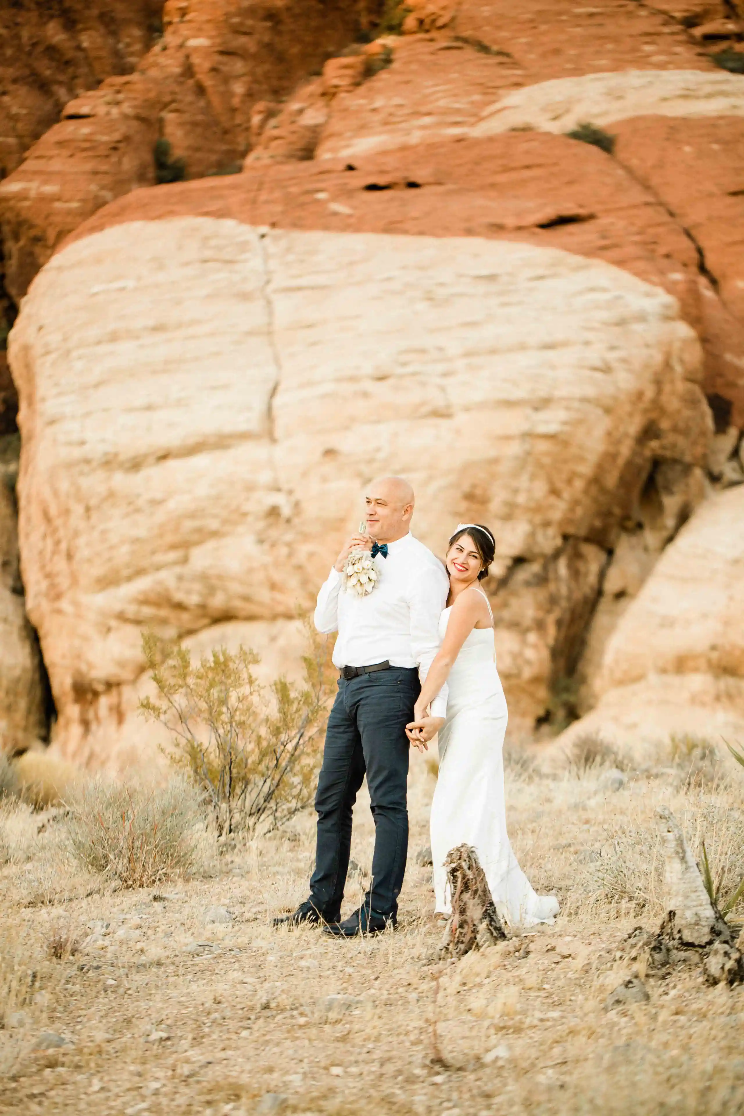 Red Rock National Park wedding photo 7