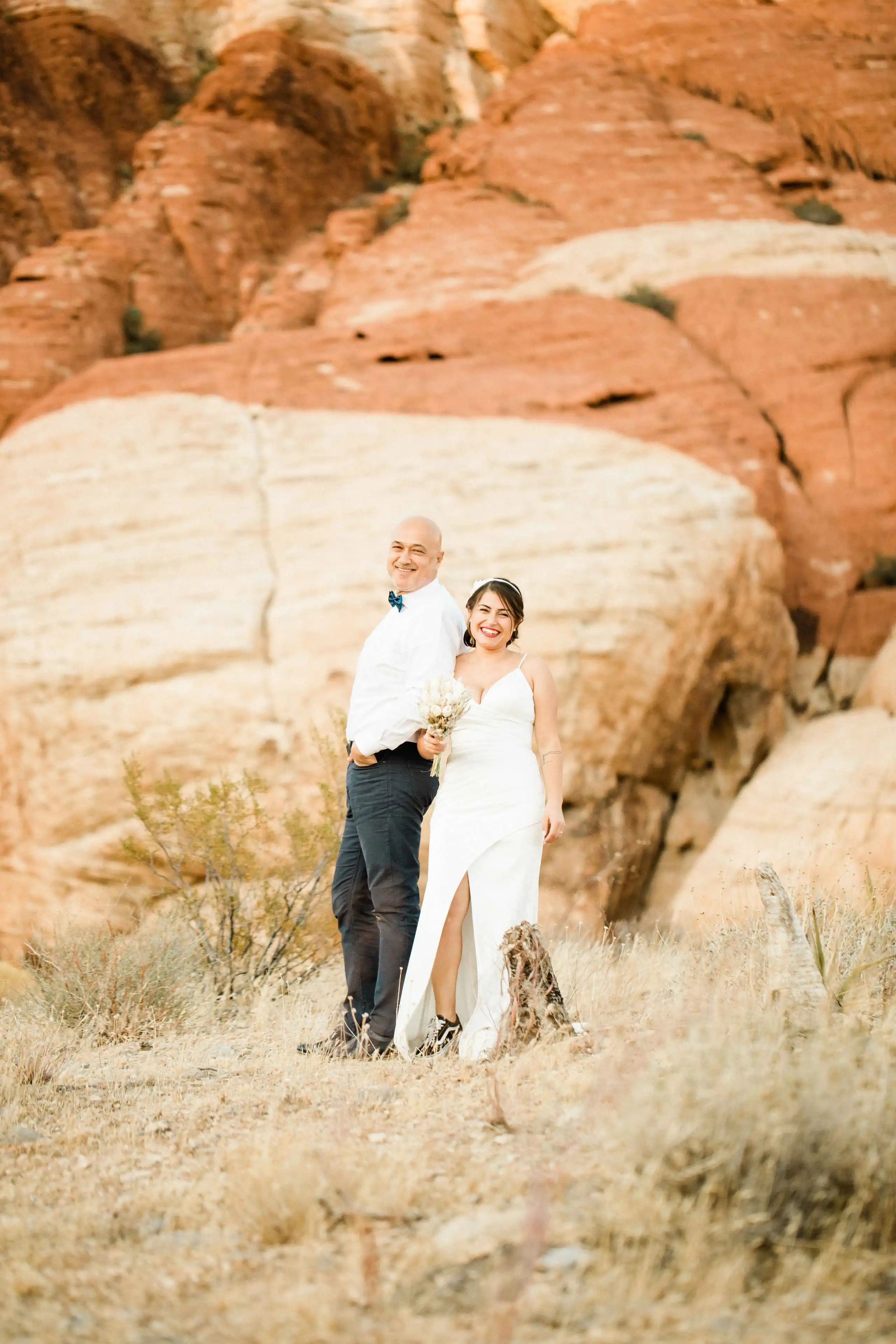 Red Rock National Park wedding photo 9
