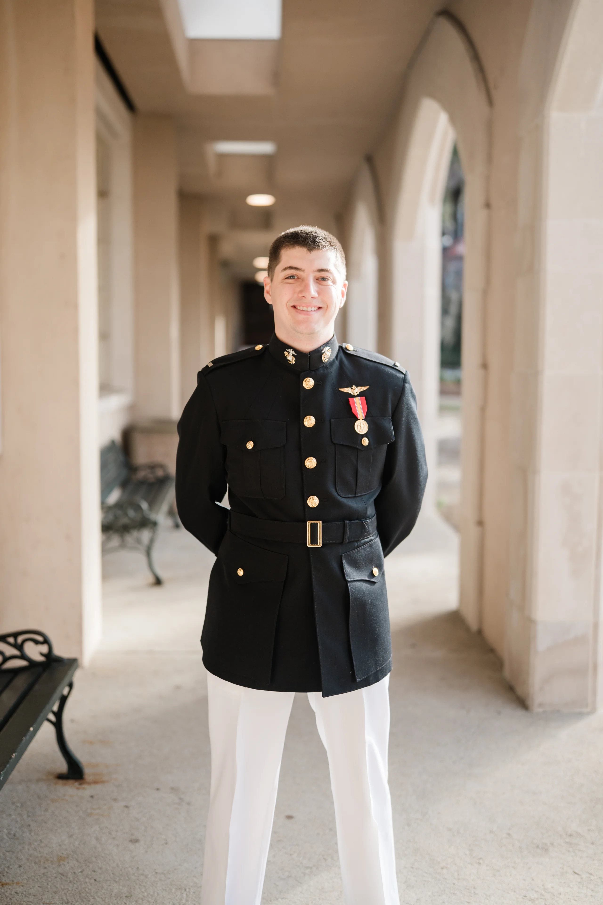 Wedding ceremony moments at St. James Episcopal Church