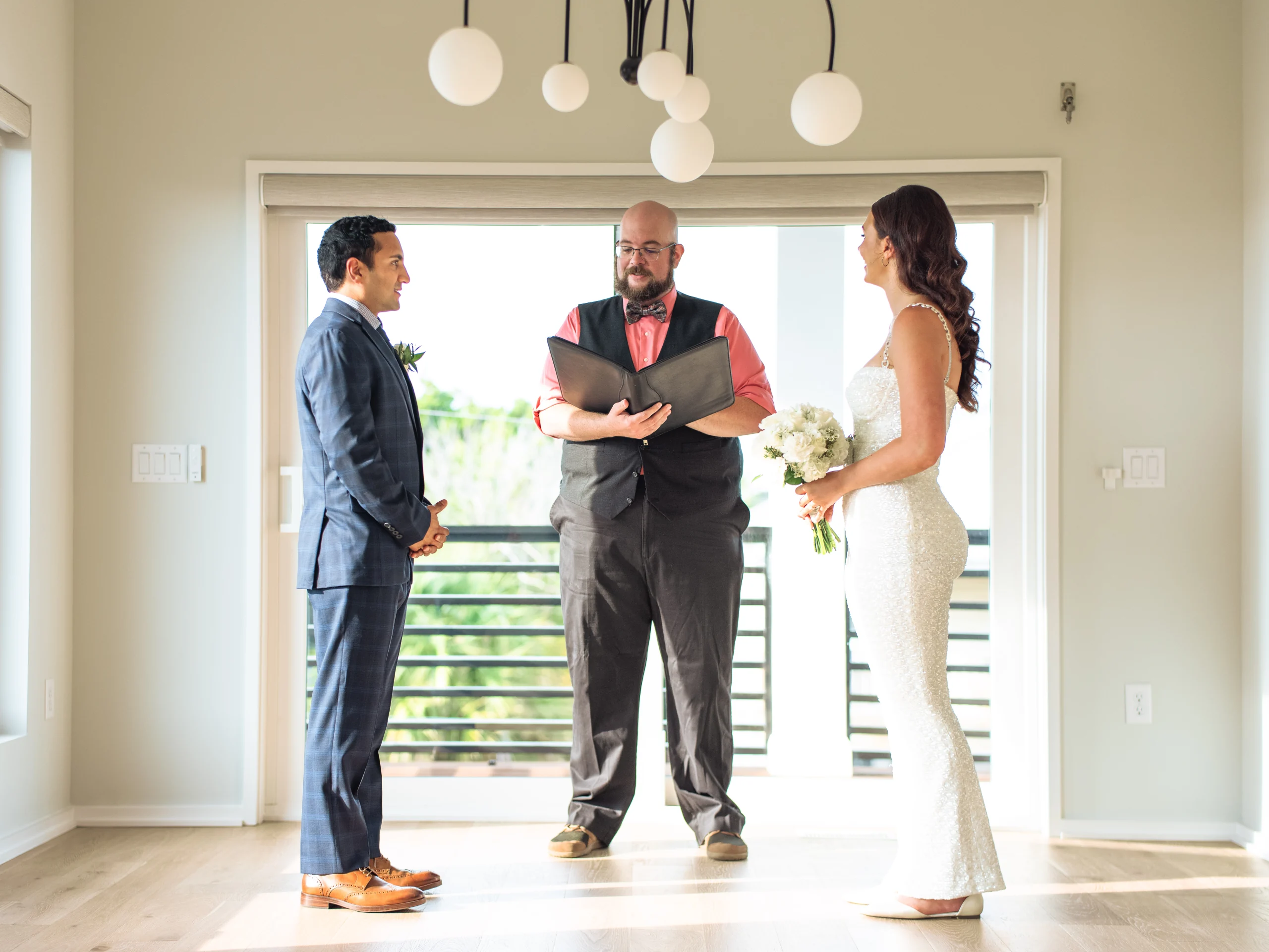 Wrightsville Beach Townhome wedding photos by Wilmington wedding photographer